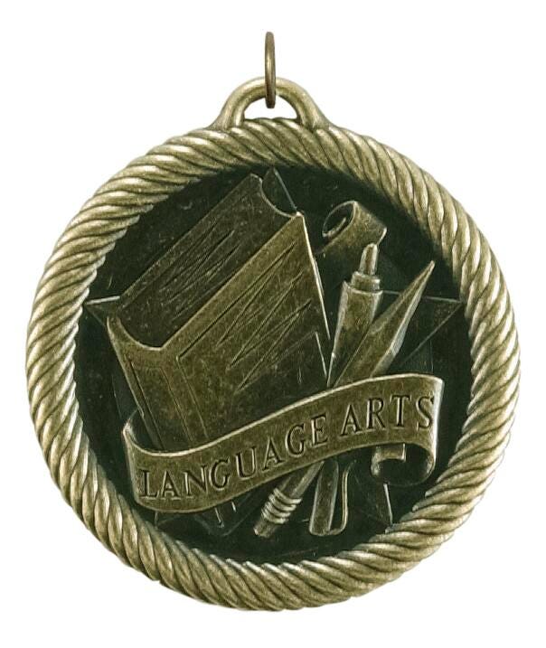 MEDALS.VALUE.LANGUAGE ARTS..GOLD.VM293G