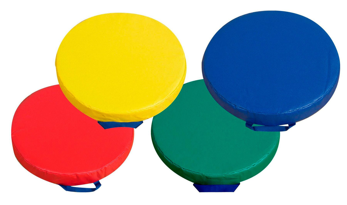 CUSHION FLOOR ROUND - SET OF 4