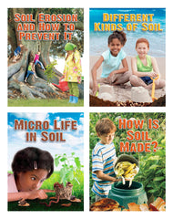 BOOKS EVERYBODY DIGS SOIL SET OF 4