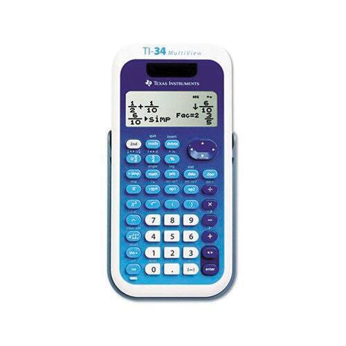 CALCULATOR SCIENTIFIC TI-34 MULTIVIEW