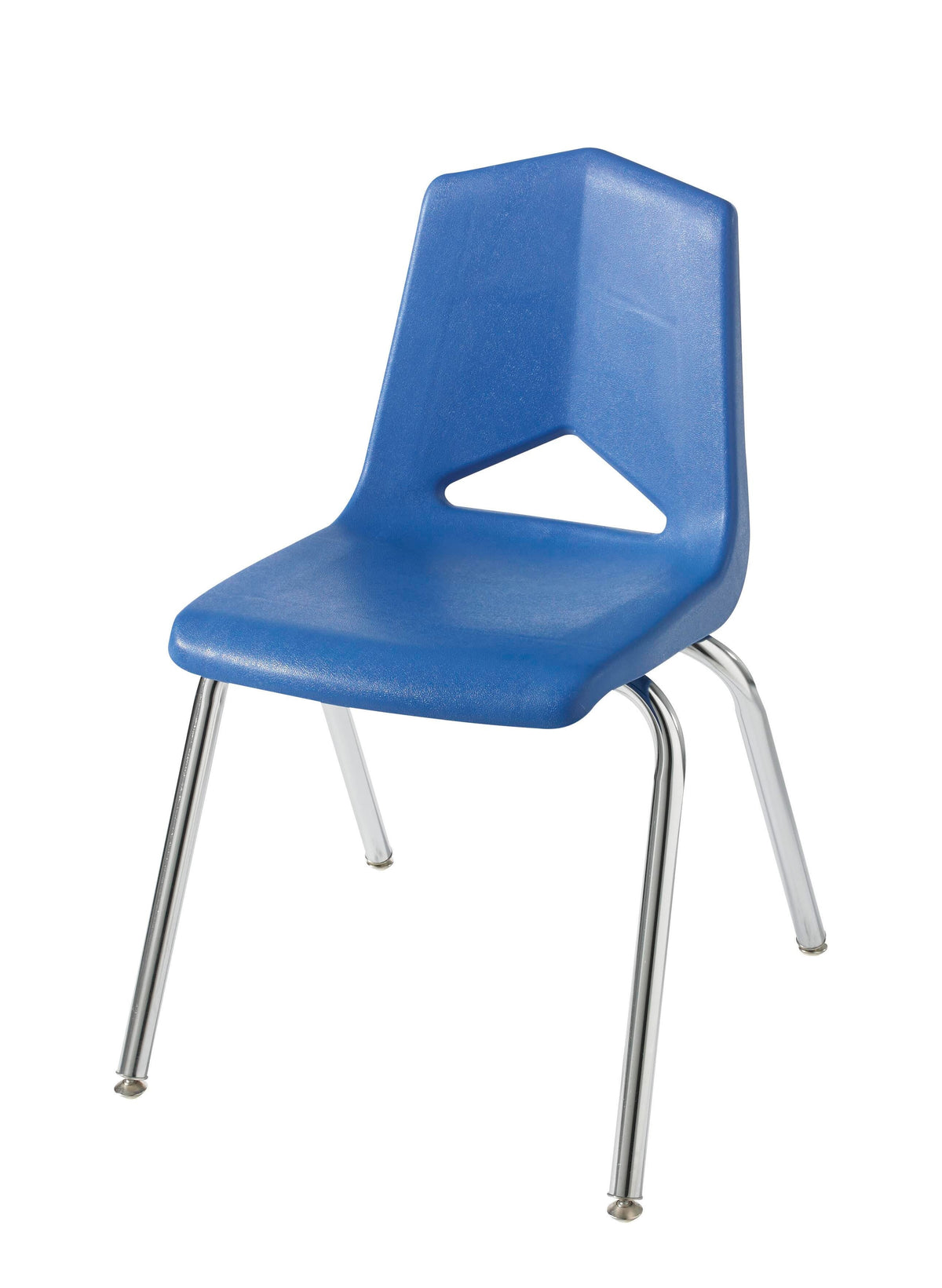 CHAIR - CLASSROOM SELECT - ROYAL SEATING 1100 4-LEG CHAIR - 16 IN - SPECIFY SEAT AND BACK COLOR - CHROME - GLIDE - SPECIFY GLIDE TYPE