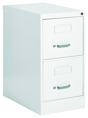 GLOBAL - 2500 SERIES VERTICAL FILING CABINET - 2 DRAWER - LETTER - 15 X 25 X 29 IN - SPECIFY COLOR