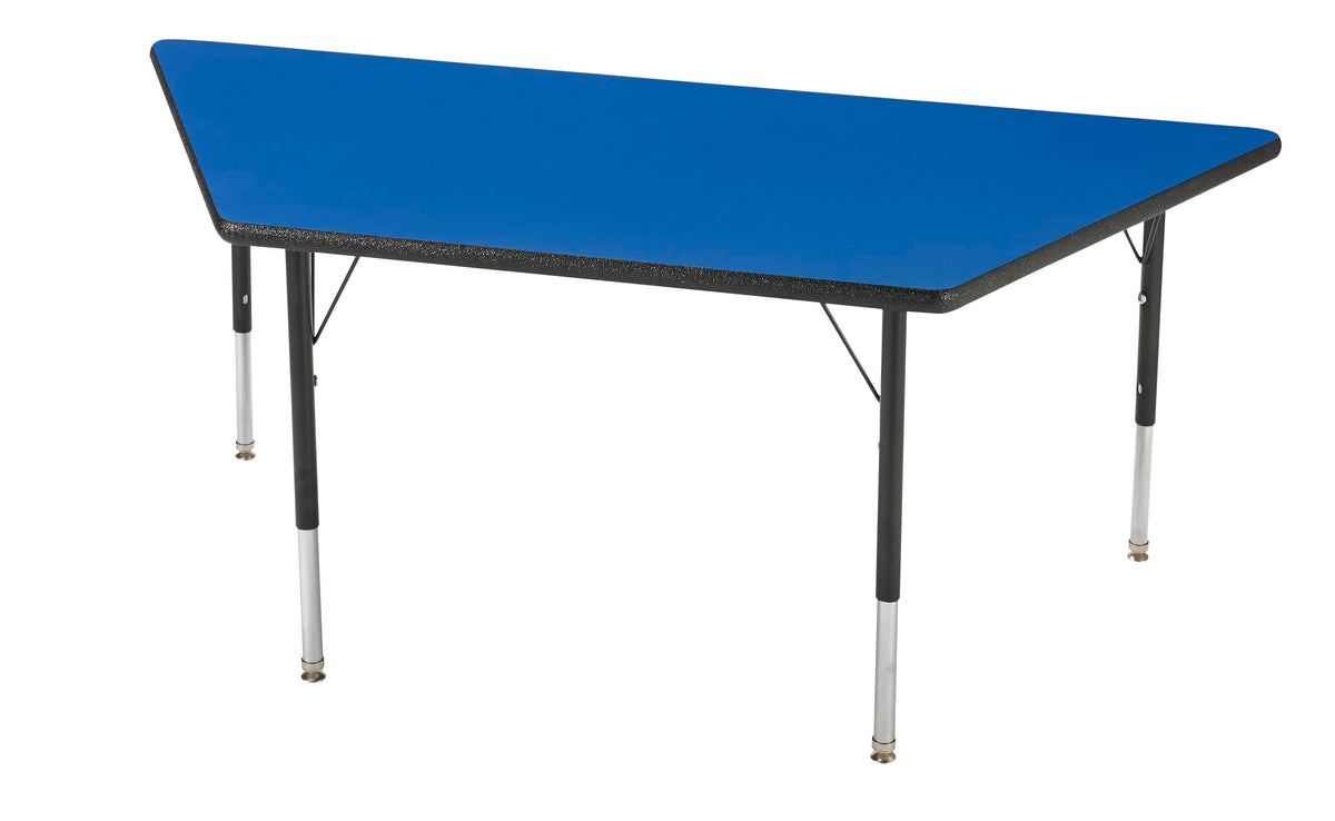 TABLE - CLASSROOM SELECT - TRAPEZOID ACTIVITY TABLE - 48 W X 24 D IN - SPECIFY PRODUCT HEIGHT - LAMINATE - LOCKEDGE - SPECIFY TOP COLOR - SPECIFY EDGE COLOR - SPECIFY LEG COLOR - STANDARD