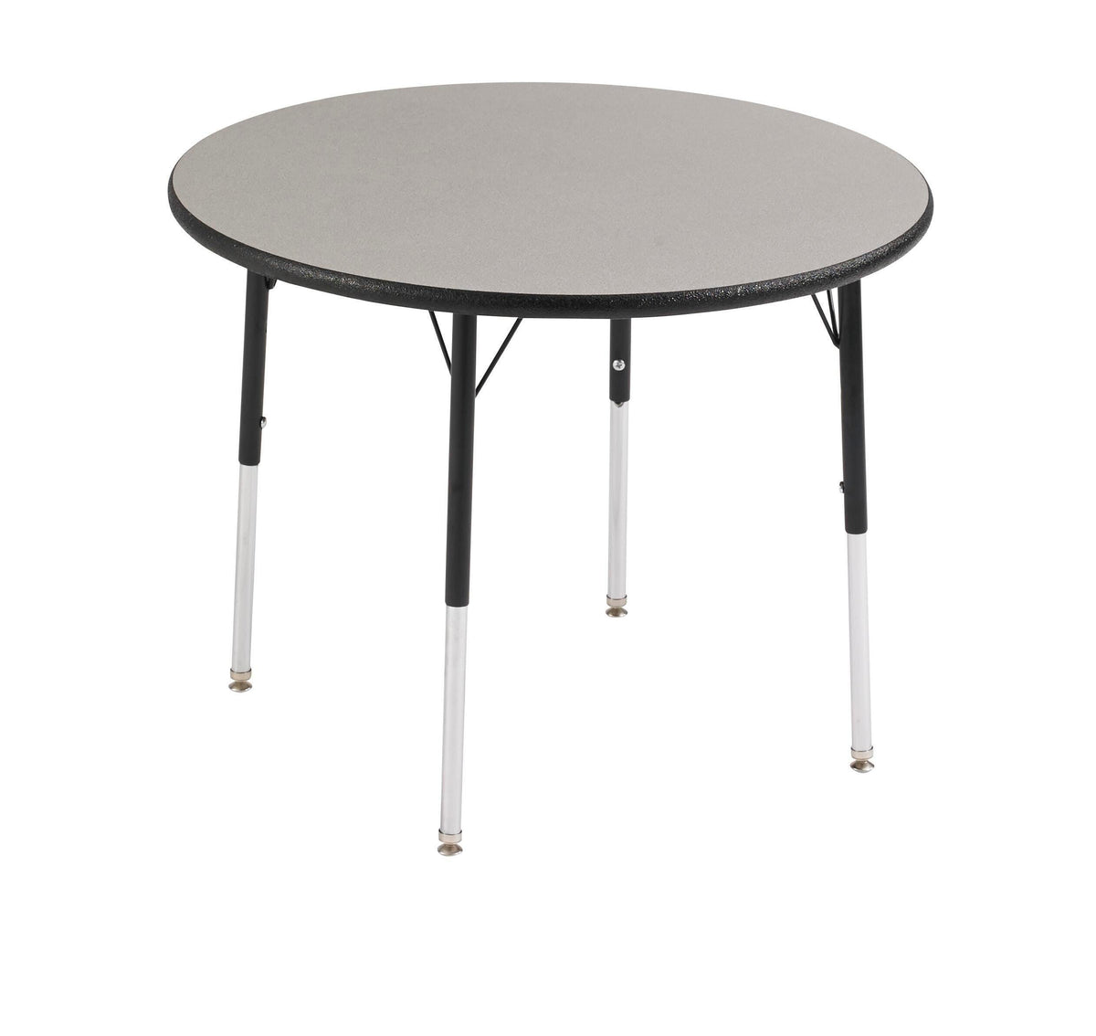 TABLE - CLASSROOM SELECT - ROUND ACTIVITY TABLE - 42 DIA IN - SPECIFY PRODUCT HEIGHT - LAMINATE - LOCKEDGE - SPECIFY TOP COLOR - SPECIFY EDGE COLOR - SPECIFY LEG COLOR - STANDARD