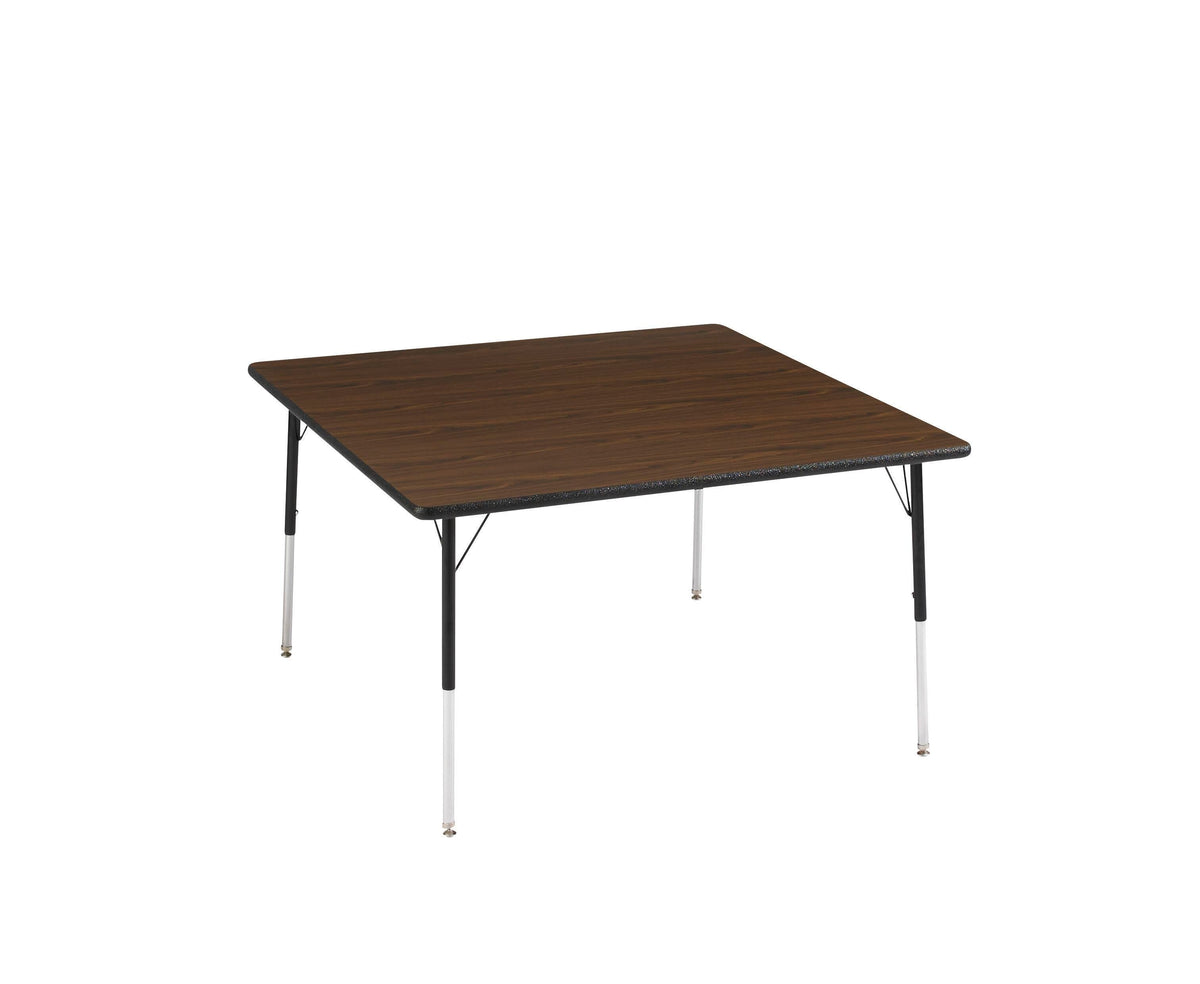 TABLE - CLASSROOM SELECT - SQUARE ACTIVITY TABLE - 48 W X 48 D IN - SPECIFY PRODUCT HEIGHT - LAMINATE - LOCKEDGE - SPECIFY TOP COLOR - SPECIFY EDGE COLOR - SPECIFY LEG COLOR - STANDARD