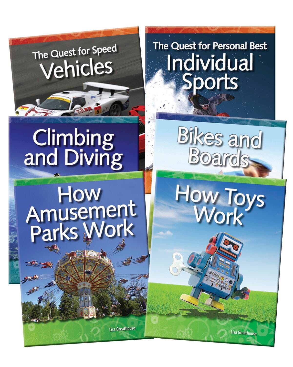 BOOK FORCES AND MOTION GR 3-5 SET OF 6