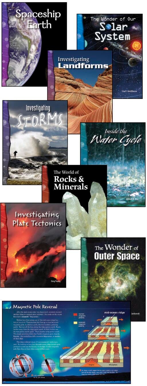 EARTH AND SPACE SCIENCEA┬áGR 6-8 SET OF 8