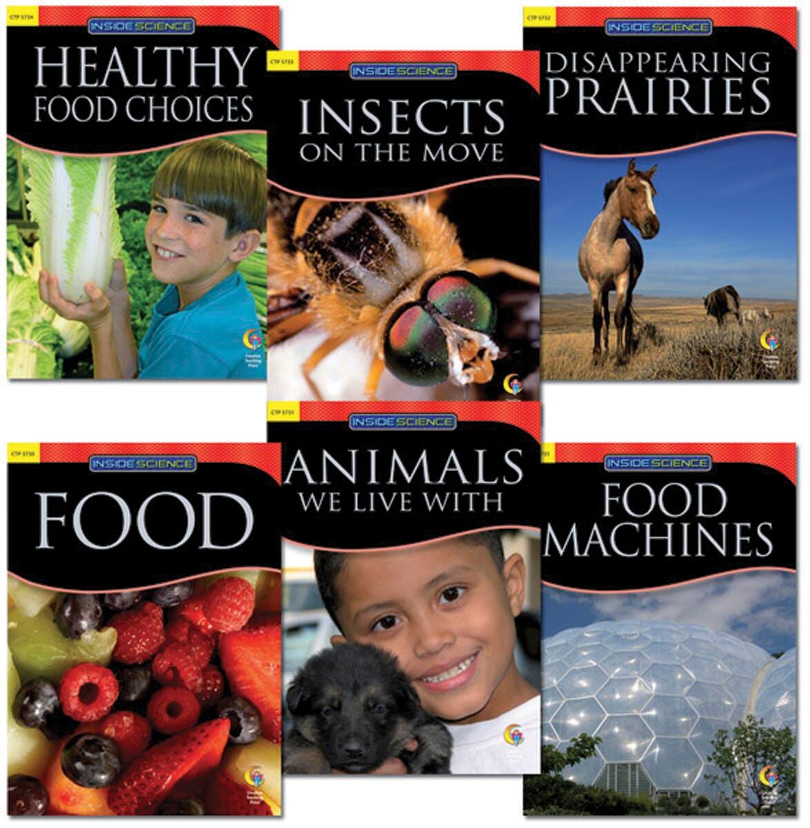 BOOK INSIDE SCI LIFE SET OF 6