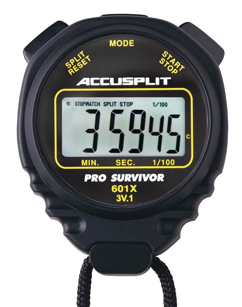 STOPWATCH PRO SURVIVOR BLACK