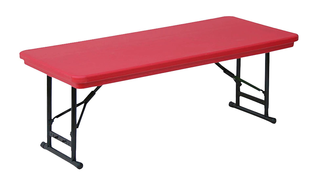 TABLE - CORRELL - ACTIVITY TABLE - RECTANGLE BLOW-MOLDED TOP - SPECIFY TOP COLOR - 60 W X 30 D X 16 - 30 H IN