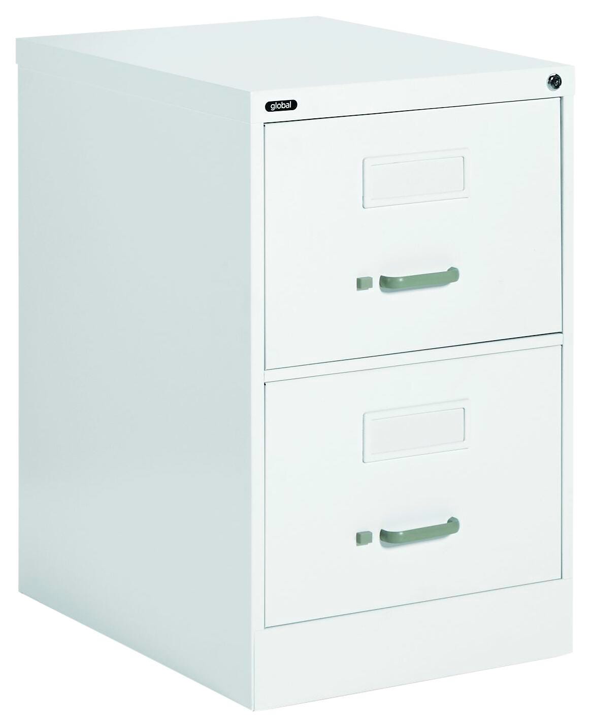 GLOBAL - 2500 SERIES VERTICAL FILING CABINET - 2 DRAWER - LEGAL - 18 X 25 X 29 IN - SPECIFY COLOR
