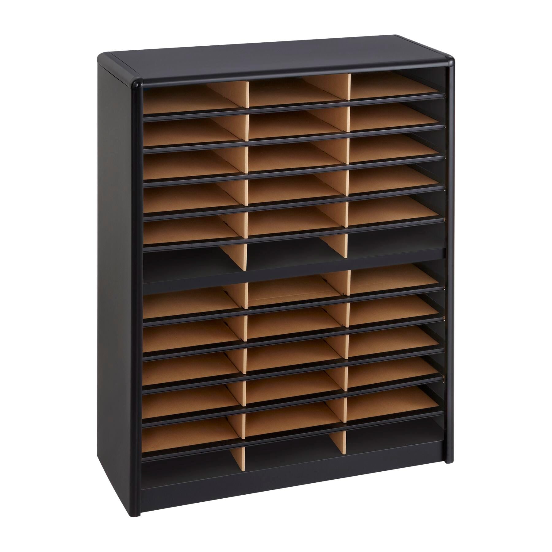 SAFCO - VALUE LITERATURE SORTER - 36 COMPARTMENT - SPECIFY COLOR