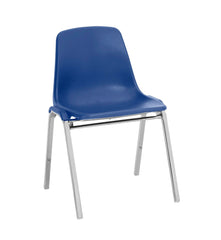 CHAIR STACKING - NPS 8100 SERIES POLY SHELL STACKABLE CHAIR - SPECIFY SEAT COLOR