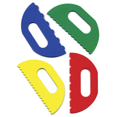 Paint Scrapers 4 Asst Colours