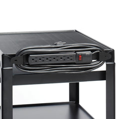 ACCESSORY - POWER STRIP FOR AV CART - 6 OUTLETS - 20 FT CORD - BLACK