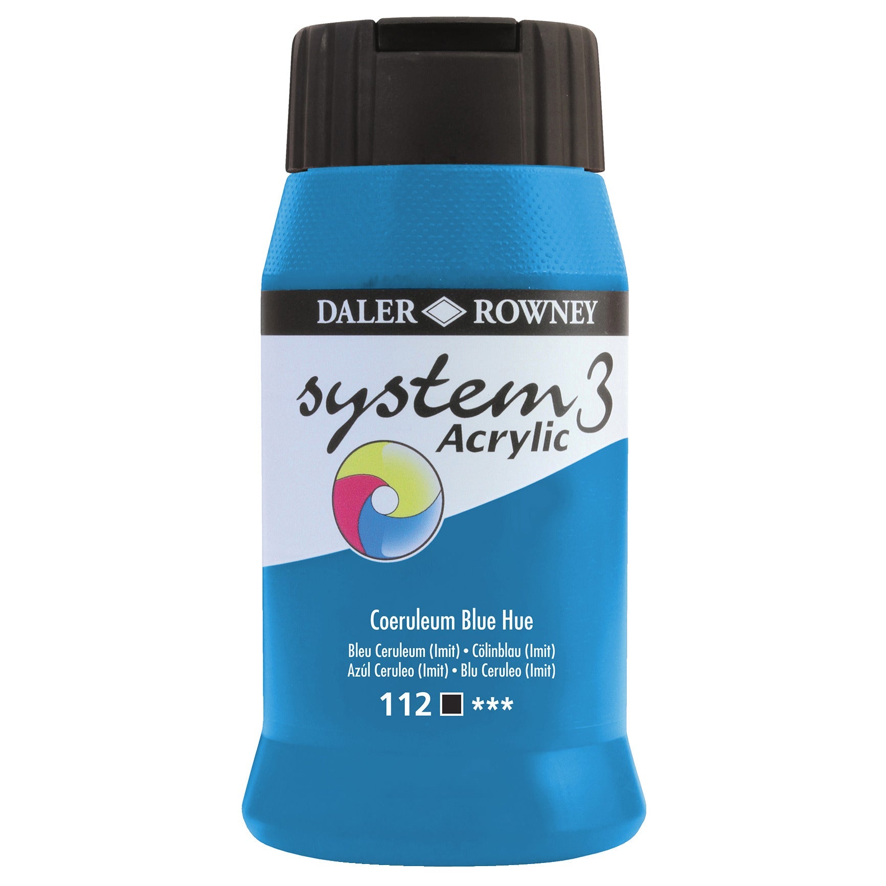 System 3 Acrylic 500Ml Coeruleum