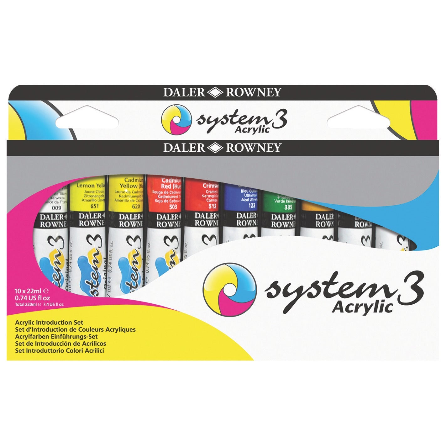 System 3 Acrylic Intro.Set 10X22Ml