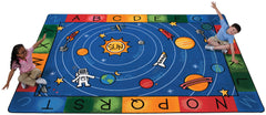 CARPETS FOR KIDS - PREMIUM MILKY PLAY LITERACY - 5 FT 10 IN X 8 FT 4 IN RECTANGLE