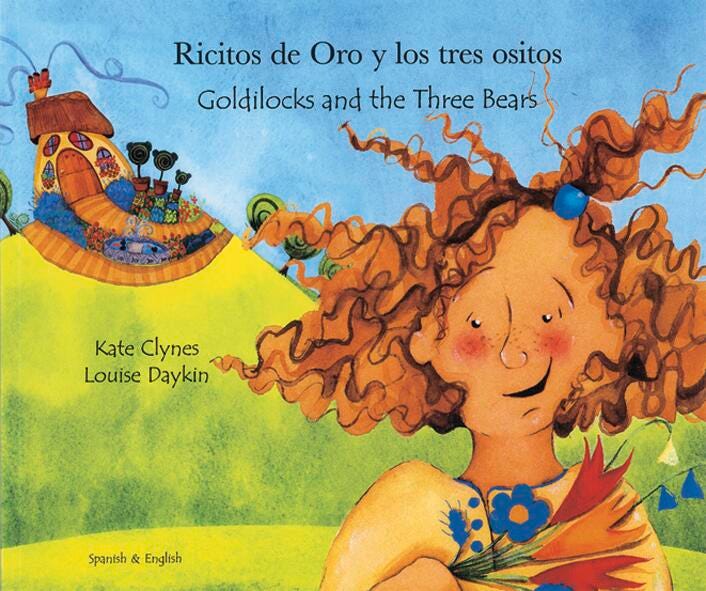 BOOK SPANISH GOLDILOCKS AND THE THREE BEARS SE