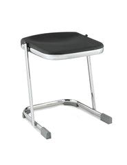 STOOL - NATIONAL PUBLIC SEATING 18 IN ELEPHANT LAB AND ART - BLACK