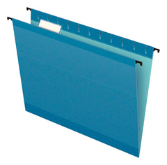 FOLDER FILE HANGING SUREHOOK LTR 1/5 CUT BLUE PK OF 20