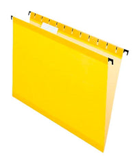 FOLDER FILE HANGING SUREHOOK LTR 1/5 CUT YELLOW PK OF 20