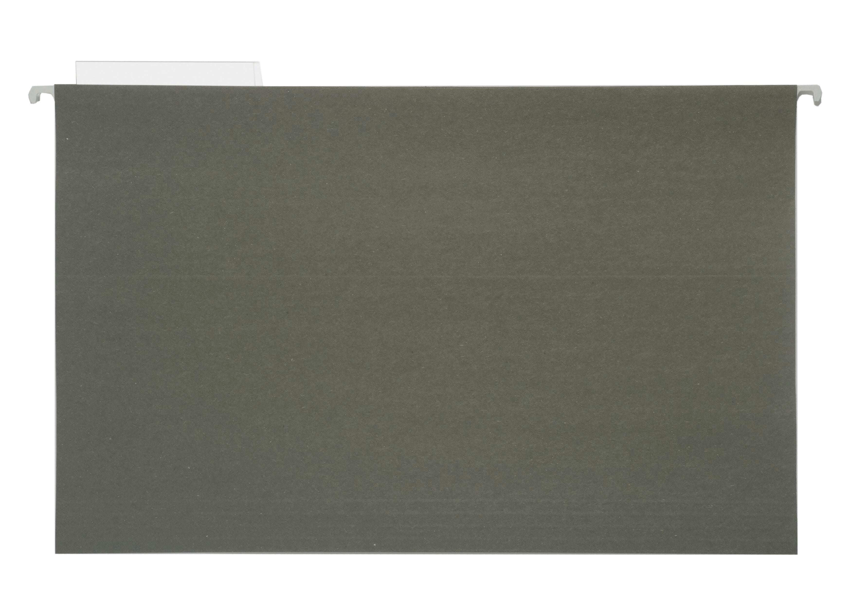 FOLDER FILE HANGING PENDAFLEX LGL 1/5 CUT GREEN PACK OF 25