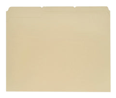 FILE FOLDER RECYCLED LETTER 1/3 CUT MANILA PK OF 100