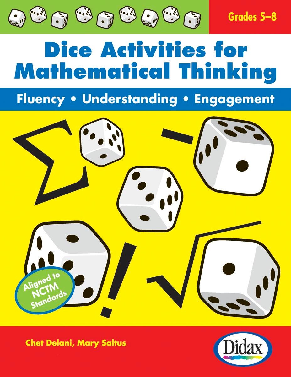 BOOK DICE ACTIVITIES FOR MATHEMATICAL THINKING PB