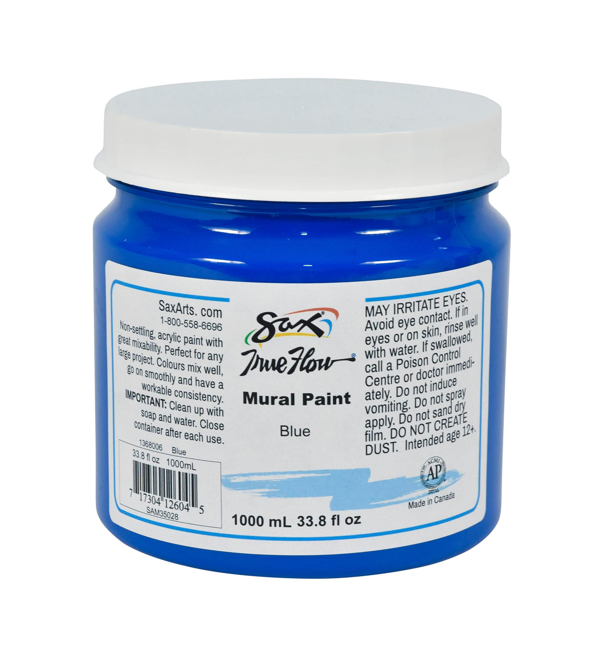 PAINT MURAL SAX BLUE 33.8OZ