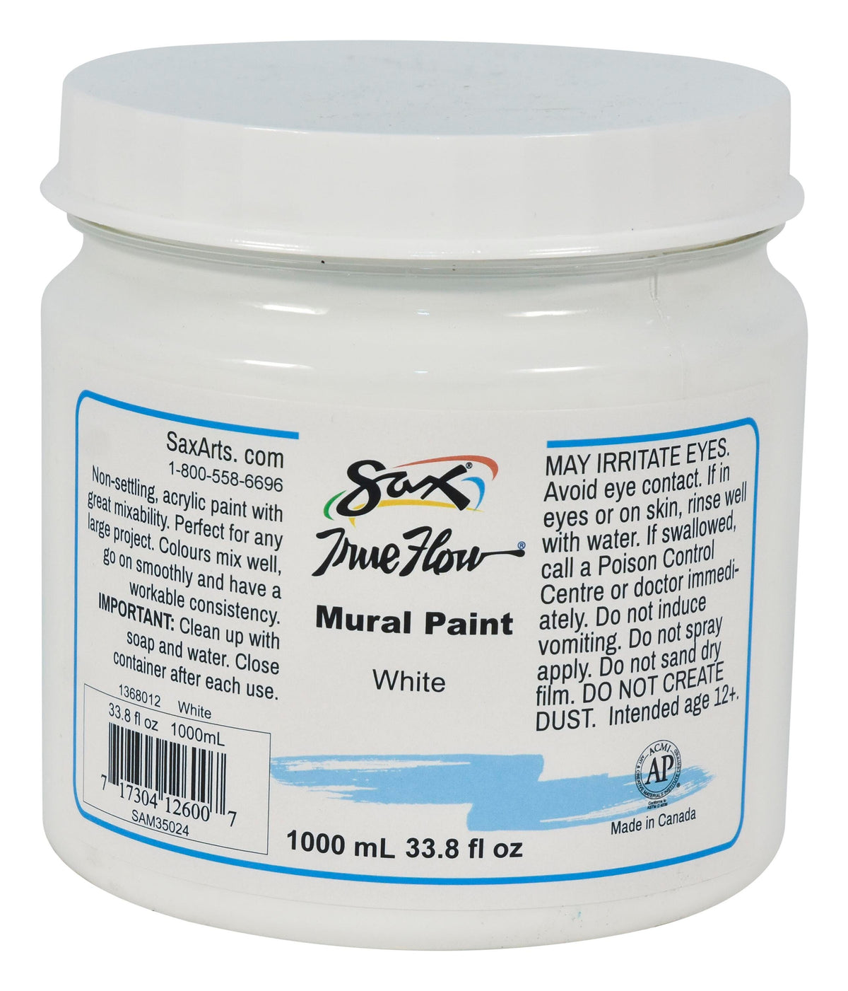 PAINT MURAL SAX WHITE 33.8OZ