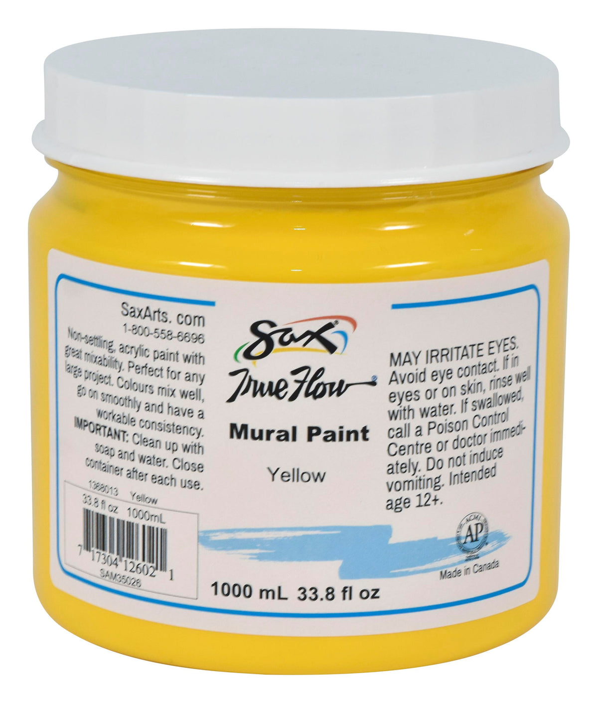 PAINT MURAL SAX YELLOW 33.8OZ