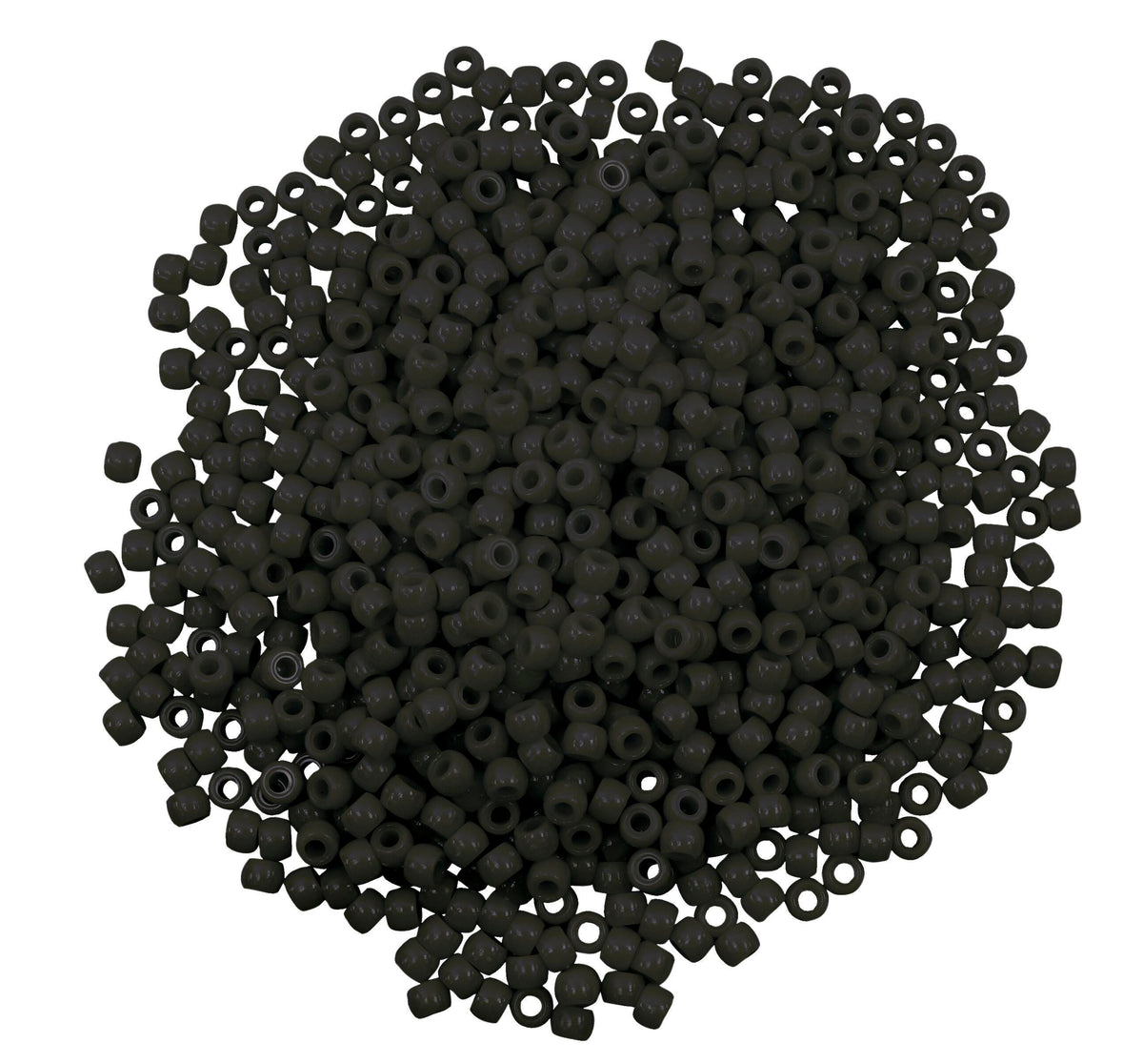 BEADS PONY BLACK PACK OF 1000