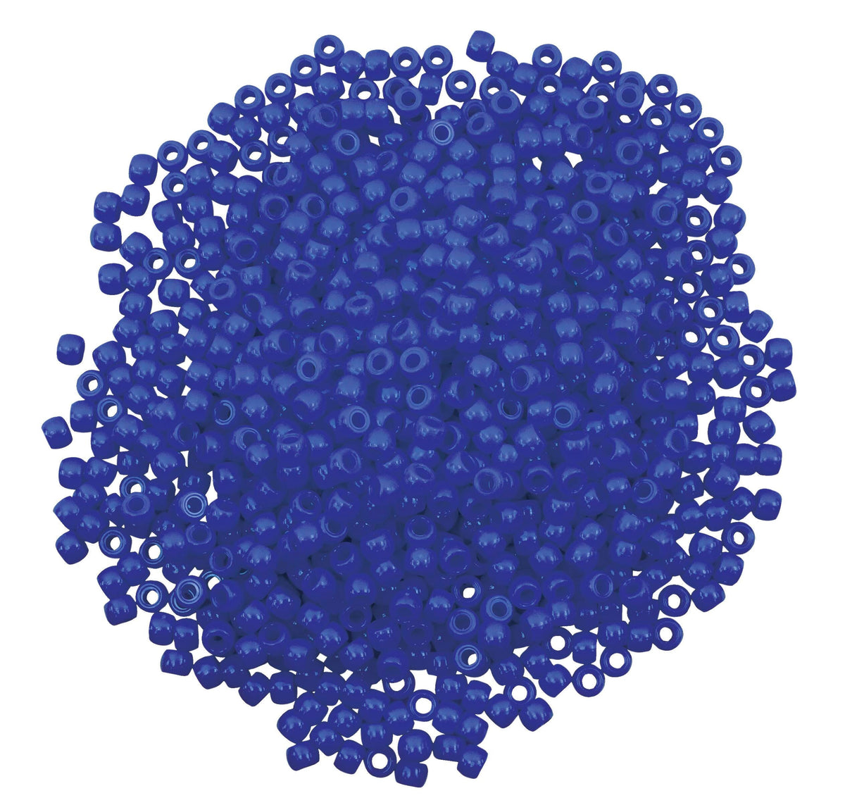 BEADS PONY BLUE PACK OF 1000