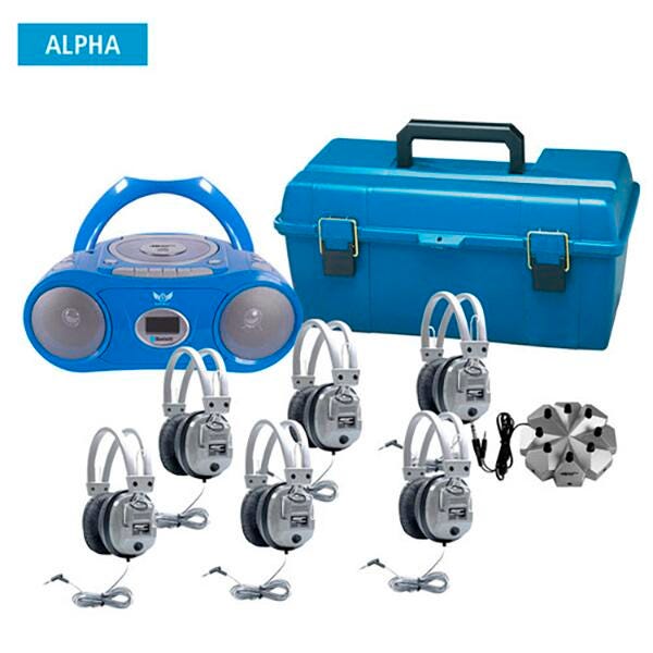 LISTENING CENTER 6 STATION VAL-U-PAK HAMILTON BUHL LCP/CD385/6SV