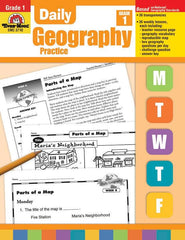 WORKBOOK - DAILY GEOGRAPHY PRACTICE- GRADE 1