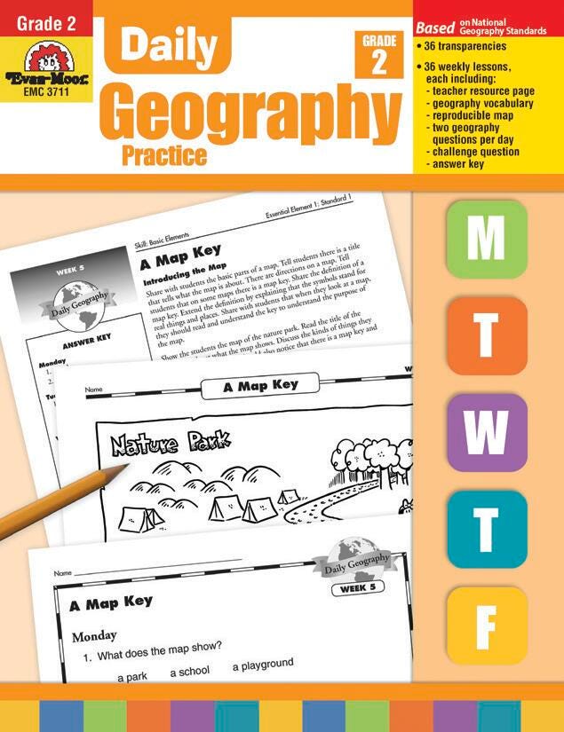 WORKBOOK - DAILY GEOGRAPHY PRACTICE- GRADE 2