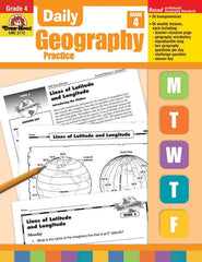 WORKBOOK - DAILY GEOGRAPHY PRACTICE- GRADE 4