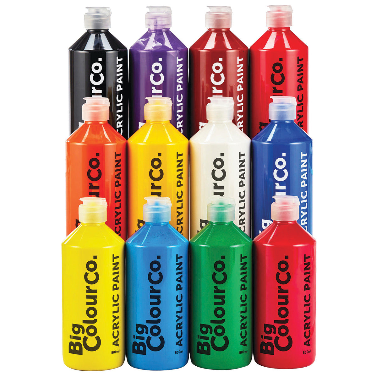 Acrylic Paint Starter Pack 12X500M