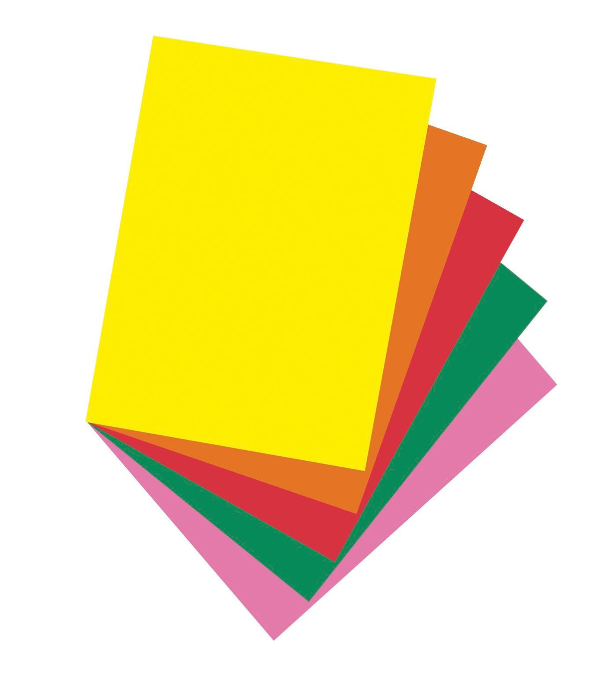 MULTI-PURPOSE PAPER 8.5X11 PACK OF 500 BRIGHT COLORS