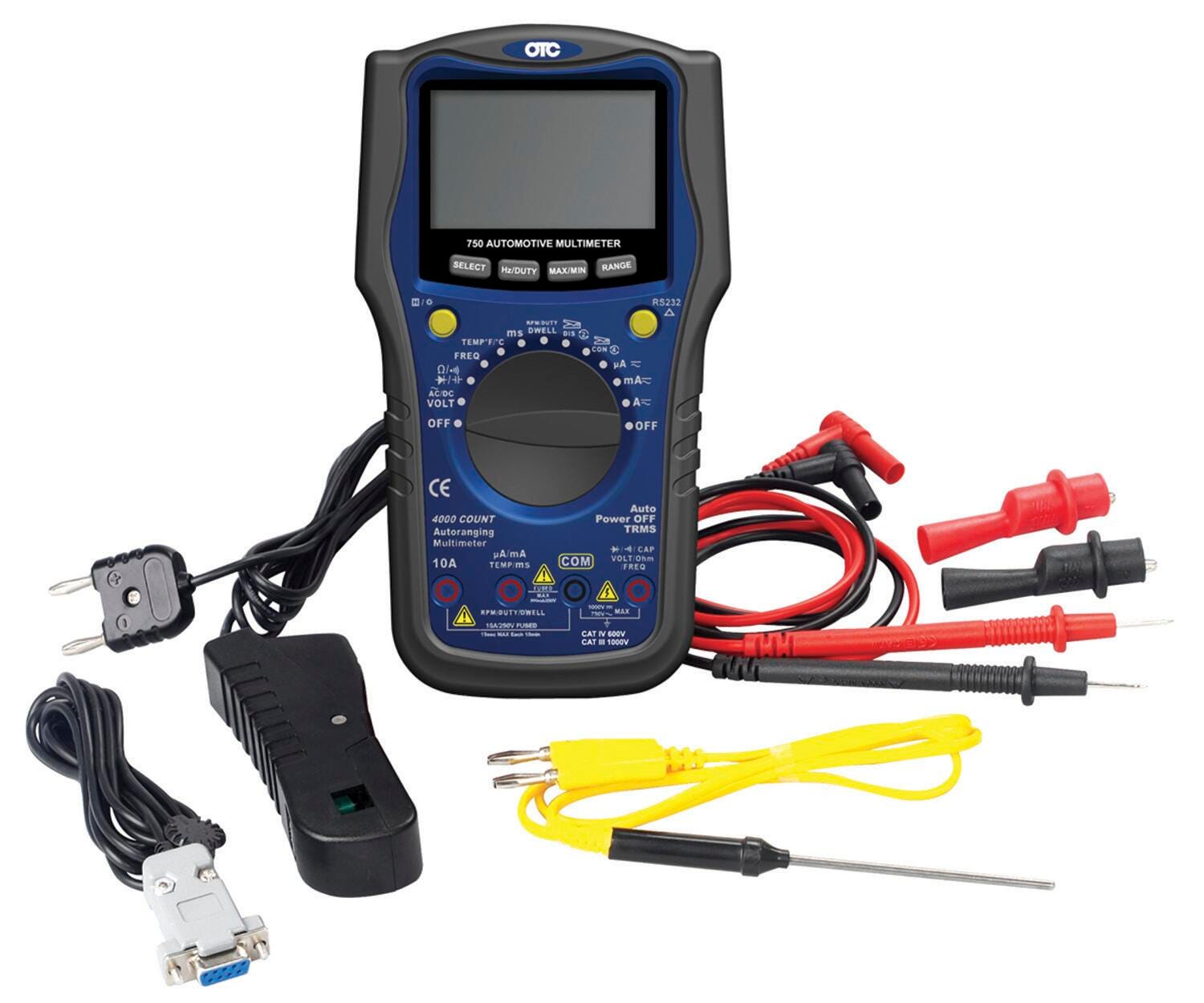 750 SERIES AUTOMOTIVE MULTIMETER OTC3980