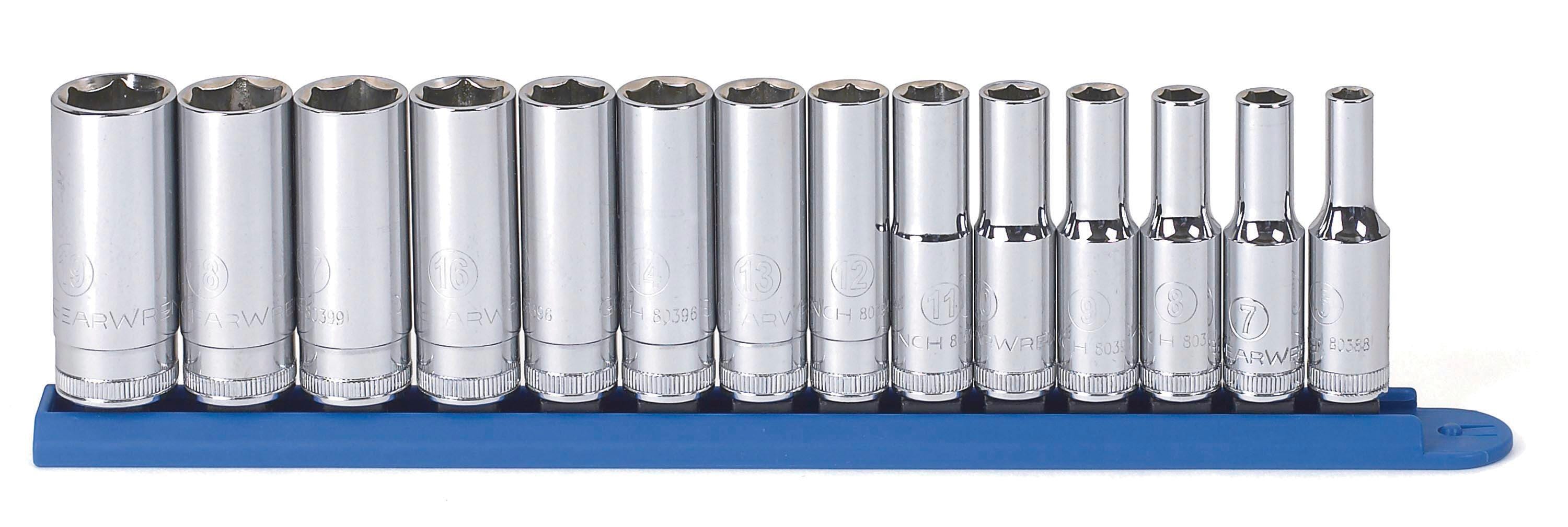 12 PT DEEP SOCKET SET METRIC 14 PC