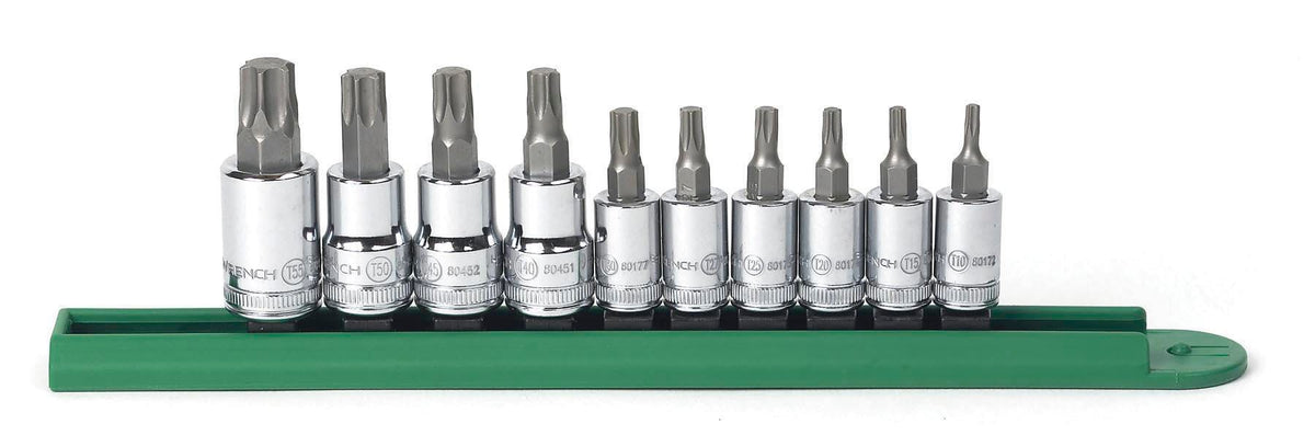 TORX PRESS FIT BIT SOCKET SET 10 PC