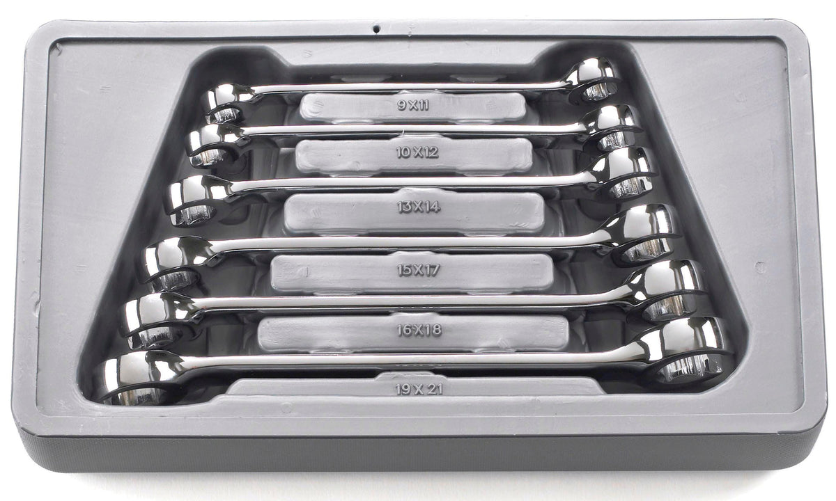 FLARE NUT NON RATCHETING WRENCH SET METRIC 6 PC