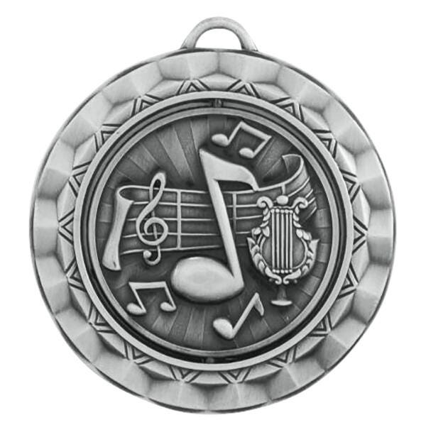 MEDALS.SPINNER.MUSIC..SILVER.SP330S