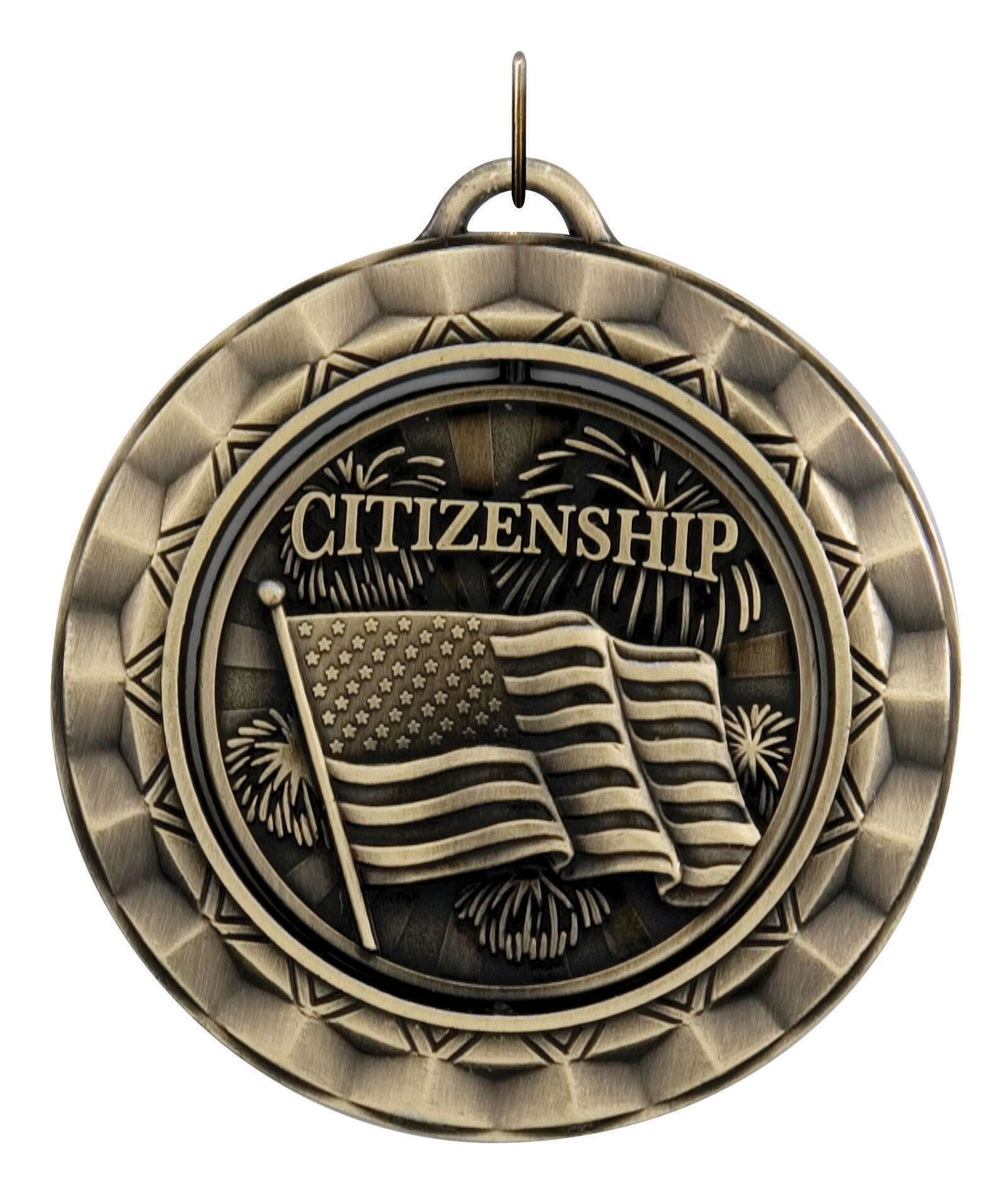 MEDALS.SPINNER.CITIZENSHIP..GOLD.SP394G