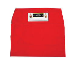 SEAT SACK ELASTIC BACK 12-17 IN ORIGINAL ONE SIZE RED
