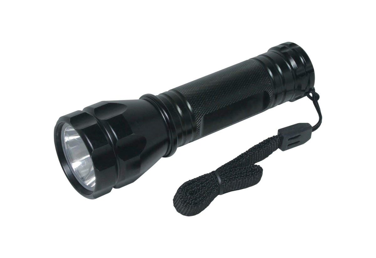 FLASHLIGHT STRONG W/ LED AND CELLS