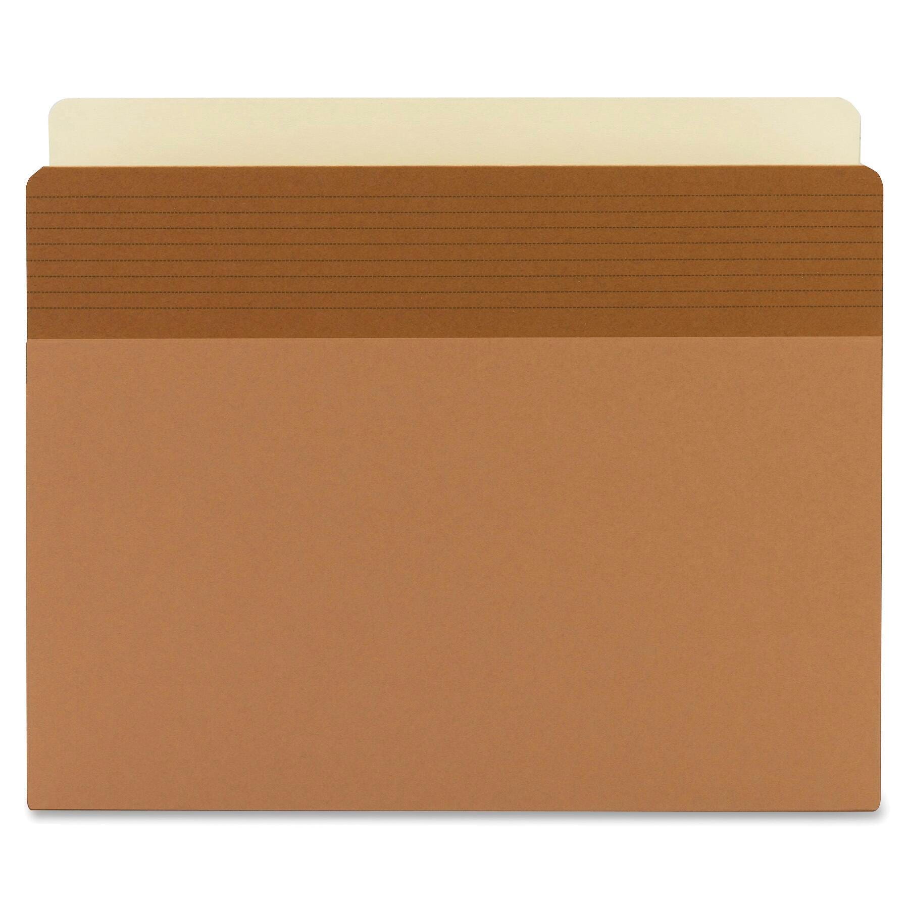 EXPANDING FILE POCKET LETTER 5.25 IN EXP REDROPE PK OF 10 SMD73209