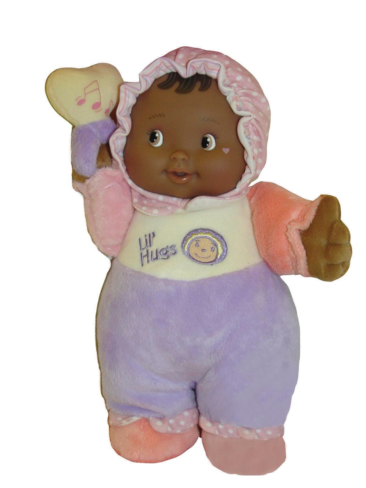 LIL HUGS PLUSH DOLL AFRICAN AMERICAN